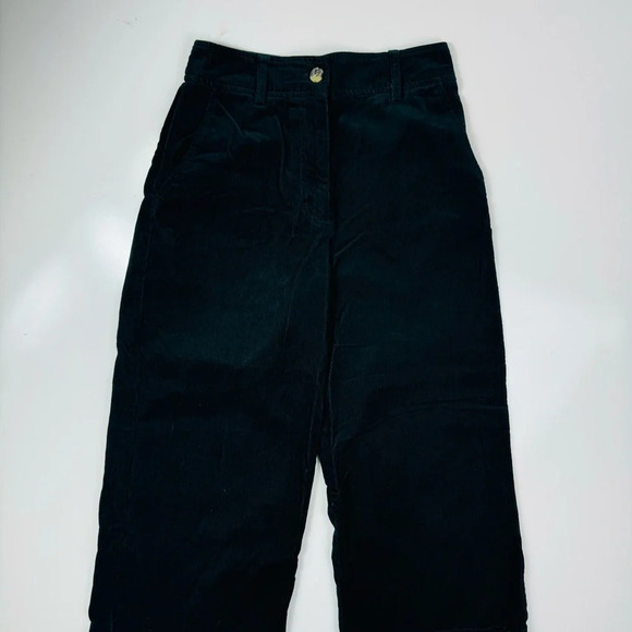 Forever 21 Black Corduroy‎ Wide Leg Pants Size Small - Picture 6 of 13